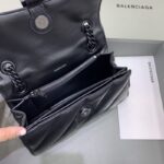 Replica Balenciaga Crush Small Full Black - affordable luxury replica bag