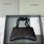 Replica Balenciaga Crush Small Full Black