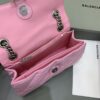 Fake Balenciaga Crush Small Pink - affordable luxury replica bag
