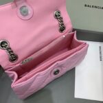 Replica Balenciaga Crush Small Pink - affordable luxury replica bag