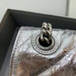 Replica Balenciaga Crush Small Silver - premium superclone handbag