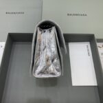 Replica Balenciaga Crush Small Silver - elite factory replica handbag