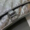 Fake Balenciaga Crush Large Silver - high-end replica designer purse