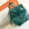 Fake Goyard Bowling 55 Bag Green - affordable luxury replica bag