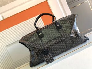 Fake Goyard Bowling 55 Bag Grey - top-grade luxury bag dupe