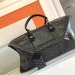 Replica Goyard Bowling 55 Bag Black Brown - affordable luxury replica bag