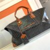 Fake Goyard Bowling 55 Bag Brown - premium superclone handbag