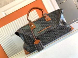 Fake Goyard Bowling 55 Bag Brown - premium superclone handbag