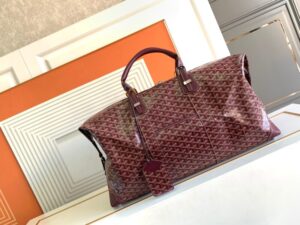 Replica Goyard Bowling 55 Bag Bordeaux - top-grade luxury bag dupe