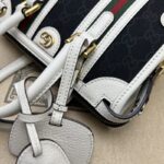 20221020_i1666240533_4465_6.jpg Réplique Gucci Gucci Bauletto Top Handle Blanc Noir