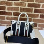 20221020_i1666240533_5398_2.jpg Réplique Gucci Gucci Bauletto Top Handle Blanc Noir