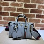 Αντίγραφο Gucci Bauletto Top Handle Sky Blue - υψηλής ποιότητας τσάντα σχεδιαστή αντίγραφο