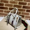 Fake Gucci Bauletto Top Handle White - ultra-realistic fake purse