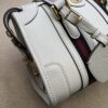 Fake Gucci Bauletto Top Handle White - best quality fake designer bag