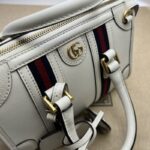 Replica Gucci Bauletto Top Handle White