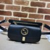 Fake Gucci G Blondie Waist Canvas Black - affordable luxury replica bag