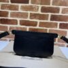 Fake Gucci G Blondie Waist Canvas Black - premium superclone handbag