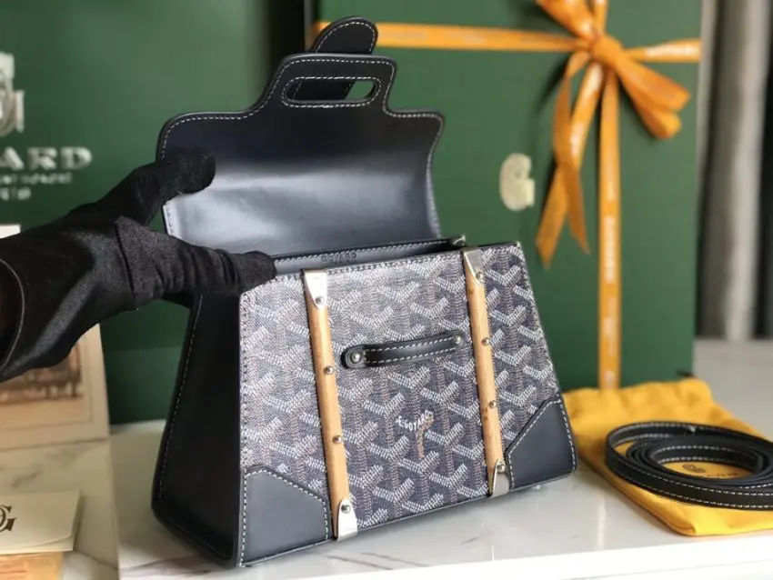 Goyard Sigon Pm Black - elite factory replica handbag