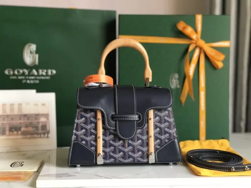 Goyard Sigon Pm Black - best quality fake designer bag