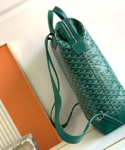 Replica Goyard Cisalpin Backpack Green - best quality fake designer bag