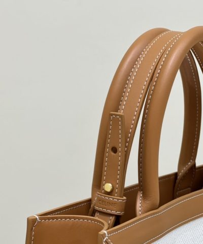 Replica Celine Triomphe Cabas Tote Small White - high-end replica designer purse