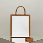 Replica Celine Triomphe Cabas Tote Small White - 1:1 premium replica handbag