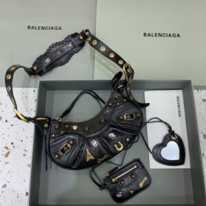 Replica Balenciaga Le Cagole Black - premium superclone handbag