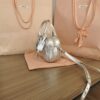 Replica Miu Miu Arcadie Small Silver - 1:1 premium replica handbag