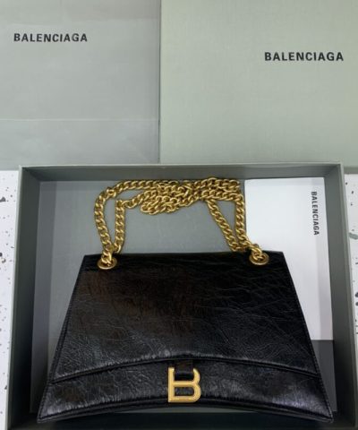 Replica Balenciaga Crush Large Black - affordable designer bags