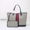 Replica Gucci GG Large Tote Bag Blue - best quality fake designer bag