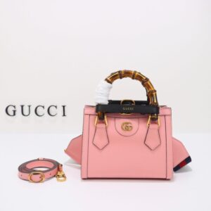Replica Gucci Diana Small Tote Pink - premium superclone handbag