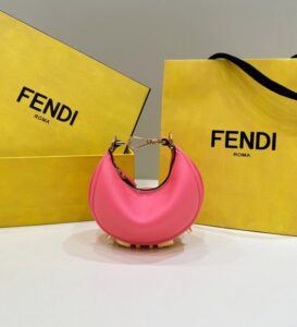 Replica Fendi Fendigraphy Small Pink - affordable luxury replica bag