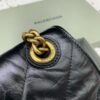 Fake Balenciaga Crush Large Black 2.0 - premium superclone handbag