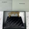 Fake Balenciaga Crush Large Black 2.0 - ultra-realistic fake purse