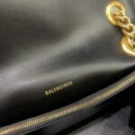 Replica Balenciaga Crush Large Black 2.0
