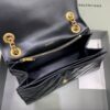 Fake Balenciaga Crush Large Black 2.0 - high-quality designer bag dupe