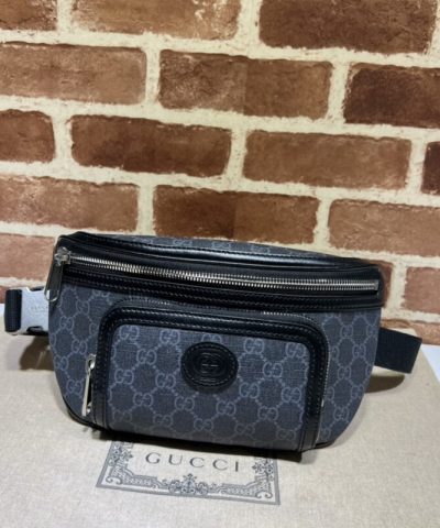 Fake Gucci Double G Oval Waist Bag - premium superclone handbag