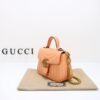 Fake Gucci GG Marmont Top Handle Apricot - premium superclone handbag