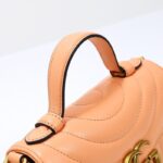 Replica Gucci GG Marmont Top Handle Apricot
