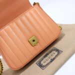 Replica Gucci GG Marmont Top Handle Apricot - affordable luxury replica bag