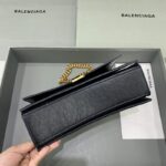 Replica Balenciaga Crush Small Black Gold - affordable luxury replica bag