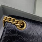 Replica Balenciaga Crush Small Black Gold