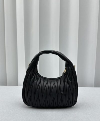 Fake Miu Miu Wander Black - affordable luxury replica bag