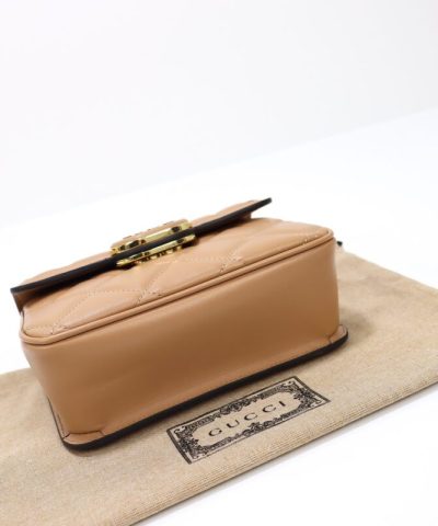 Fake Gucci Gucci Deco Double G Nude - best quality fake designer bag