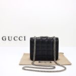 Replica Gucci Gucci Deco Double G Black - 1:1 premium replica handbag
