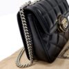 Fake Gucci Gucci Deco Double G Black - affordable luxury replica bag