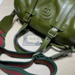 Replica Gucci Luggage Bag Green