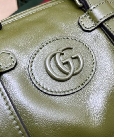 Fake Gucci Luggage Bag Green - premium superclone handbag