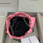 Replica Balenciaga Crush Small Tote Pink - premium superclone handbag