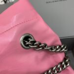 Replica Balenciaga Crush Small Tote Pink - elite factory replica handbag